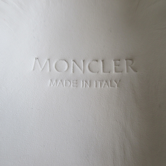 MONCLER Evelyn fur sandal slide size 39 NIB RARE - Picture 6 of 11